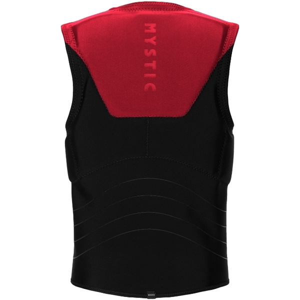 2026 Mystic Mens Solace Front Zip Kite Impact Vest 35005.240235 - Red